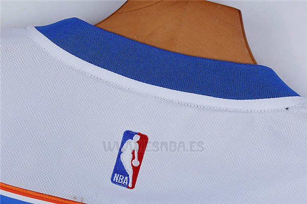 Camiseta Manga Corta Oklahoma City Thunder Kevin Durant #35 Blanco